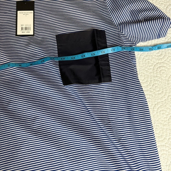 Classic Black and White Striped Men's T-Shirt - Picture 9 of 10